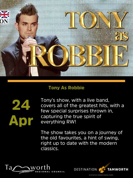 24th April Tony as Robbie