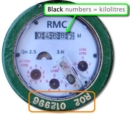 RMC water meter