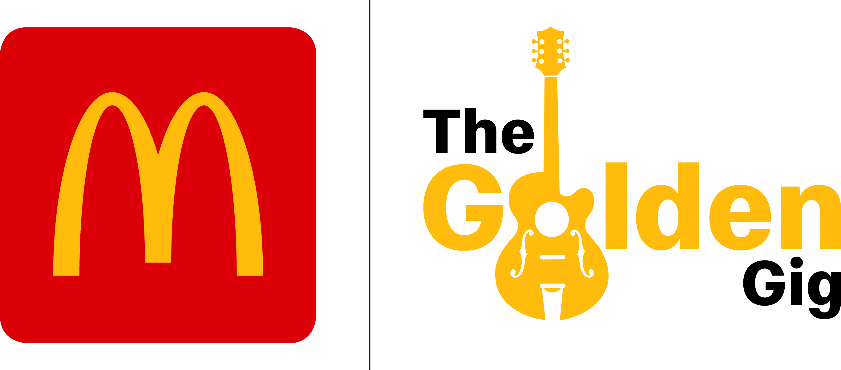 McDonalds Golden Gig Logo