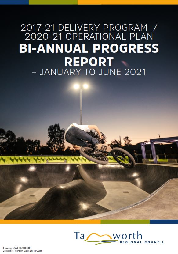 Bi Annual Progress Report - Operational Plan - January to June 2021