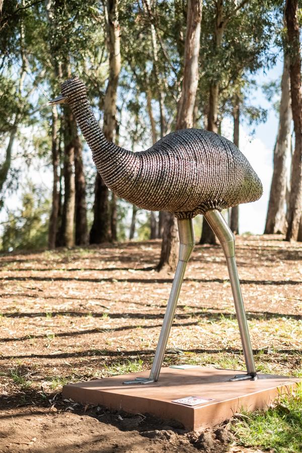 2019 Public Art Emu Nest Bicentennial Park