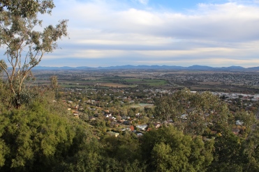 View from Oxley Lookout at Tamworth